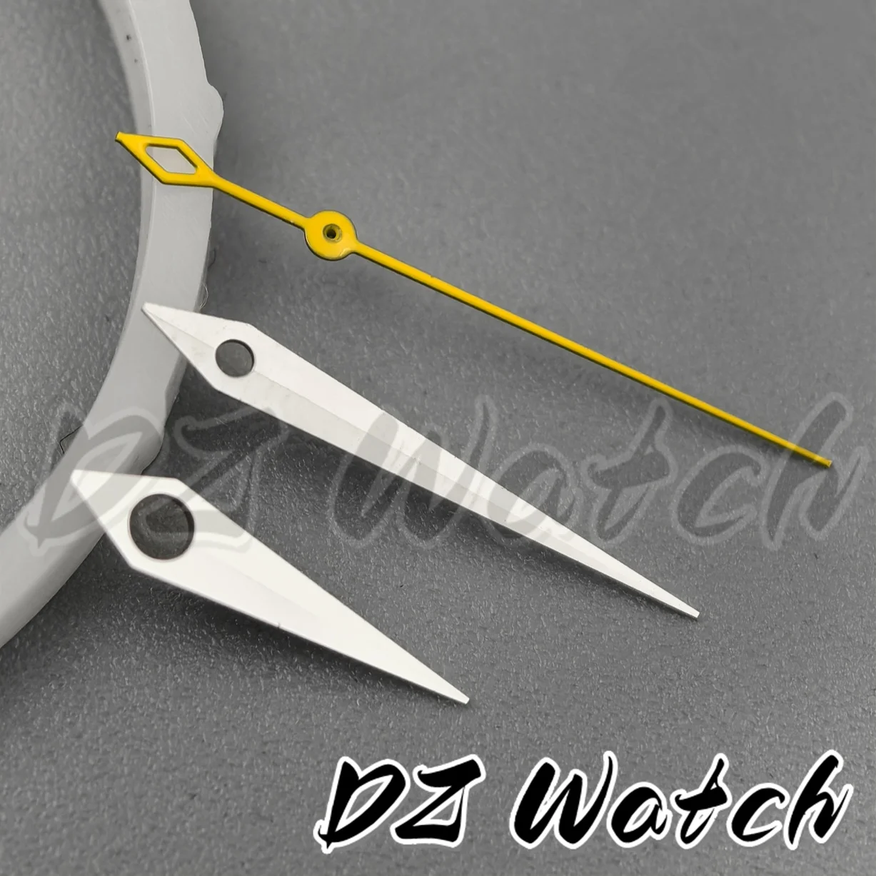 DZ Yellow Blue Second Hands Silver Gold Rose Cocktail Style Watch Pointers For NH35 NH36 DG2813 PT5000 Men's Watch Accessories