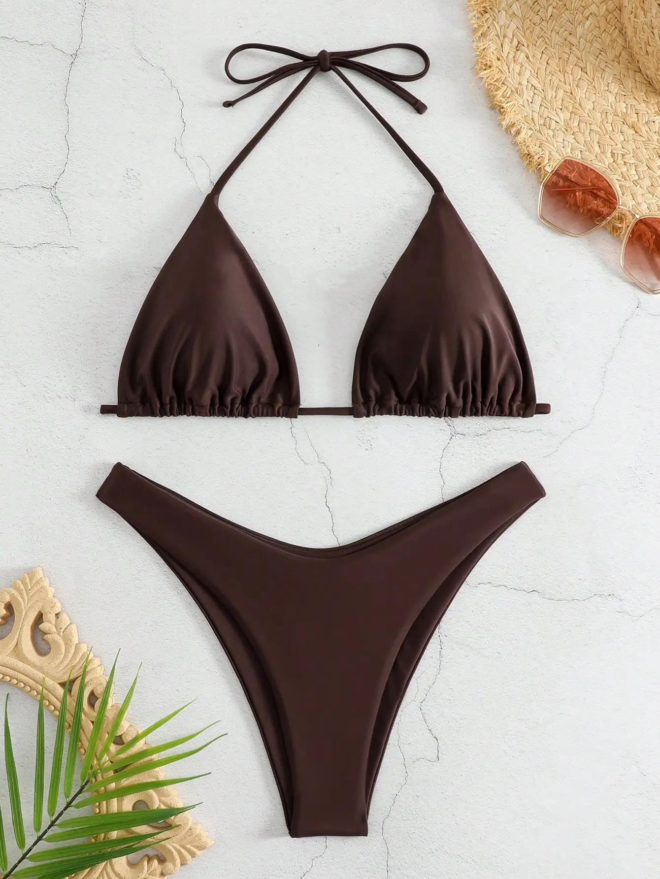 

Женский купальник из двух частей, сексуальное бикини, элегантный повседневный женский купальник