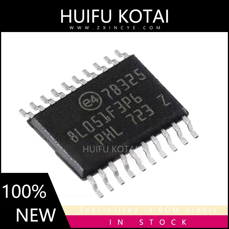

Новая модель товара STM8L051F3P6TR, 1 шт.