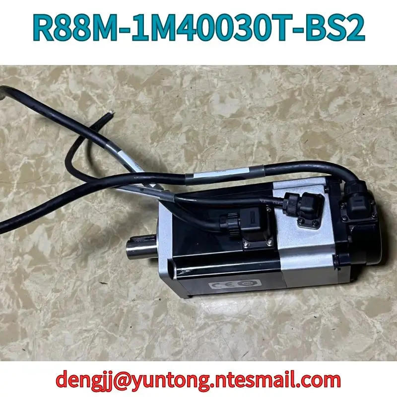 

Used R88M-1M40030T-BS2 motor test OK Fast Shipping