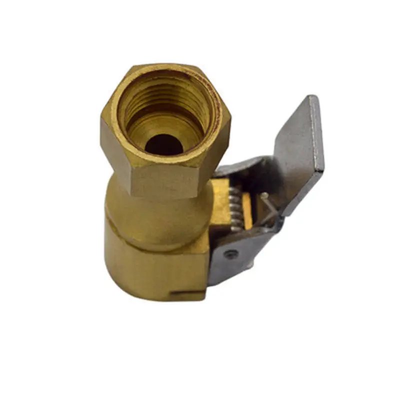 Car air pump threaded valve adapter, car air pump accessories, quick conversion head, clip-on air nozzle