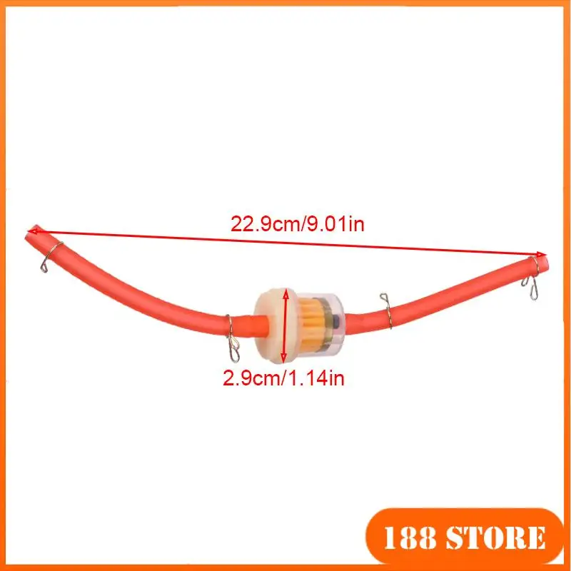 NEW Scooter Motorcycle Moped Scooter Dirt Bike Universal 6mm ATV Go Kart Fuel Filter Motocross Gas Fuel Oil Filter