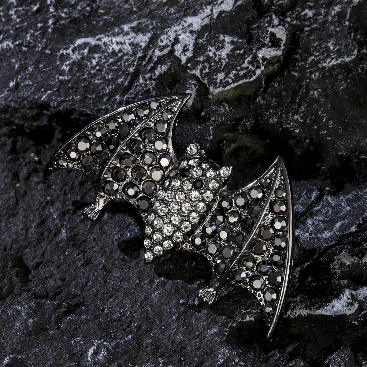 Halloween Black Collection Spinnen Fledermäuse Klassische Haarspange Tanzparty Kopfbedeckung Lustige Streichschädel Haarnadeln Haarschmuck – Detail 7