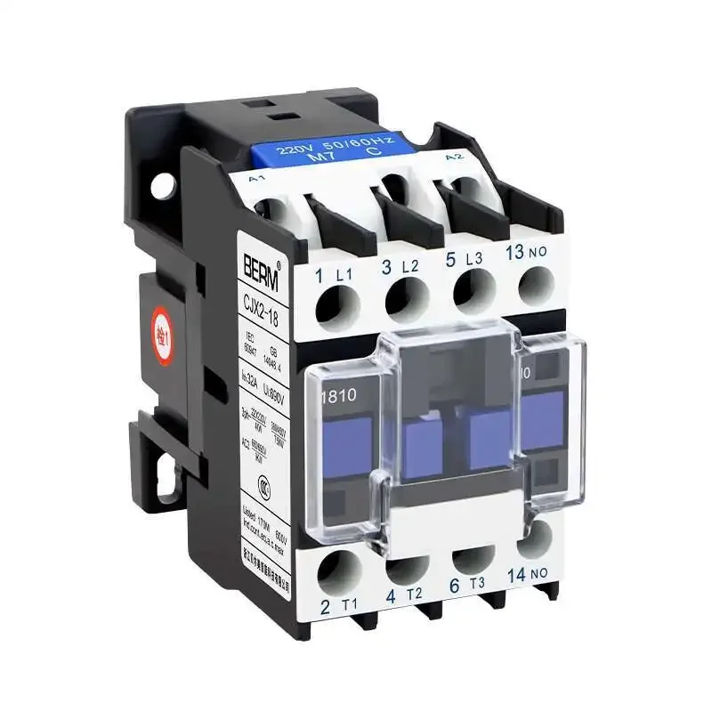 Bellmei AC Contactor CJX2-1810 1210 2510 3210 Three-Phase 380V Single-Phase 220V