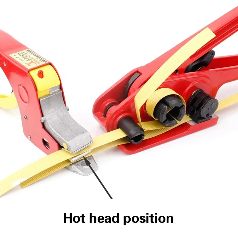 الكهربائية الساخنة تذوب كماشة مشبك آلة التعبئة والتغليف الحرة PP حزام من البلاستيك الموتر التعبئة والتغليف كماشة صندوق من الورق المقوى حزمة التجميع #3