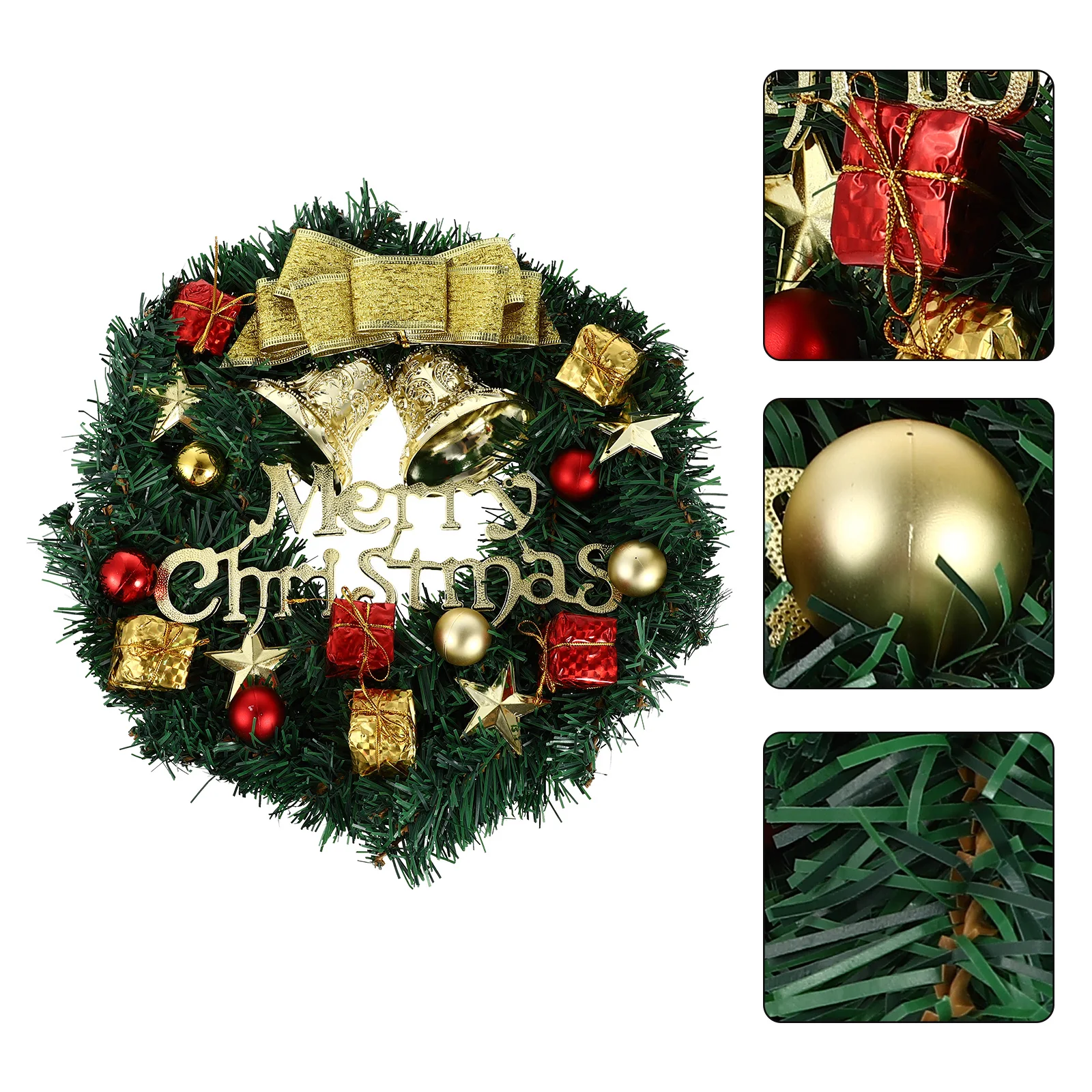 

Simulated Wreath Decorations Garlands Christmas Accessories Small Front Door Holiday Artificial Wreaths Festival Hanging