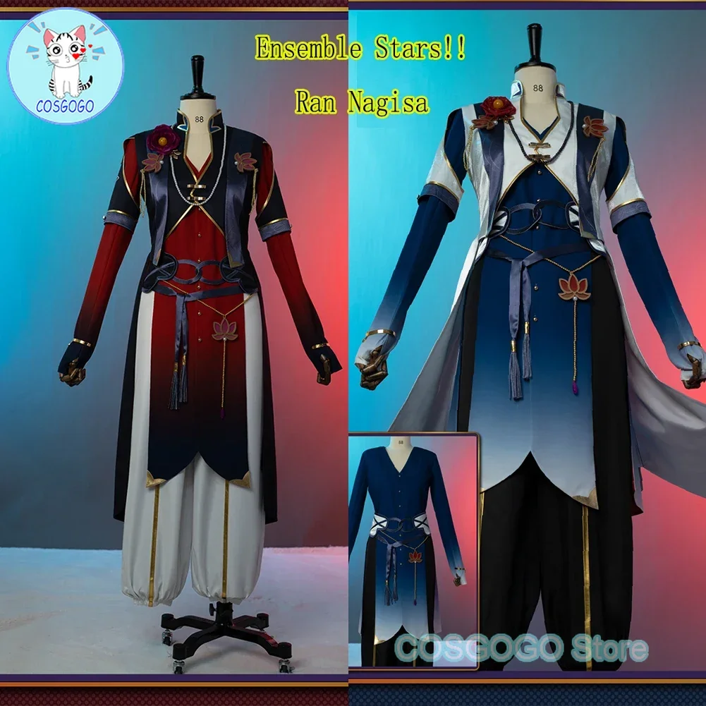 COSGOGO [Customized] Ensemble Stars!! Ran Nagisa Cosplay Costume Cos Game Anime Party Uniform Hallowen Play Role Clothes Clothin