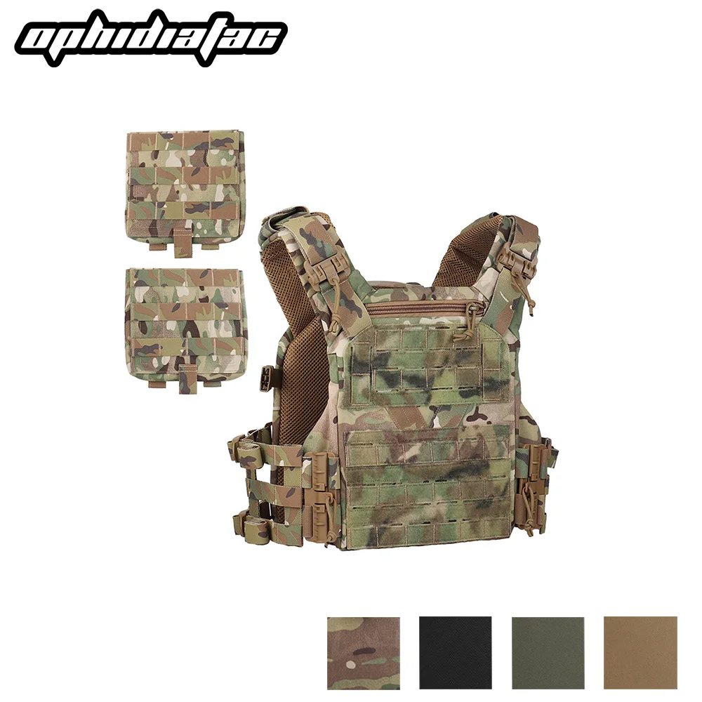 

OPHIDIAN Hunting Vest K19 Plate Holder MOLLE Mount Easy Adjustment Hunting Airgun Gear