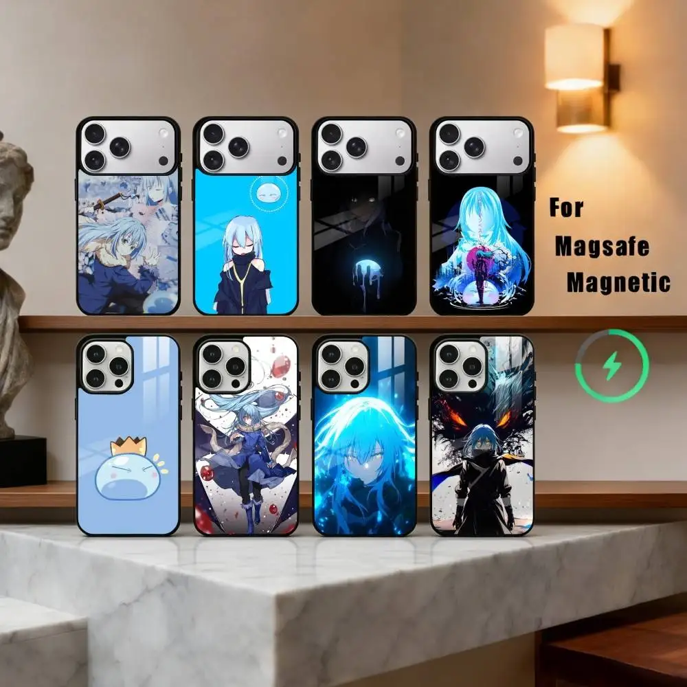 

R-Rimuru T-Tempest-T S-Slime Phone Case For iPhone 17,16,15,14,13,12,Plus,Pro,Max for Magsafe Magnetic Wireless Charging