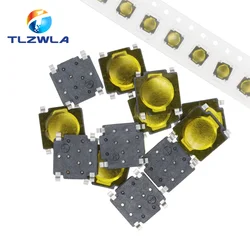 100PCS Film Switch 4Pin 4.5X4.5X0.55MM Micro Switch SMD Tactile Push Button Switch 4.5*4.5*0.55mm