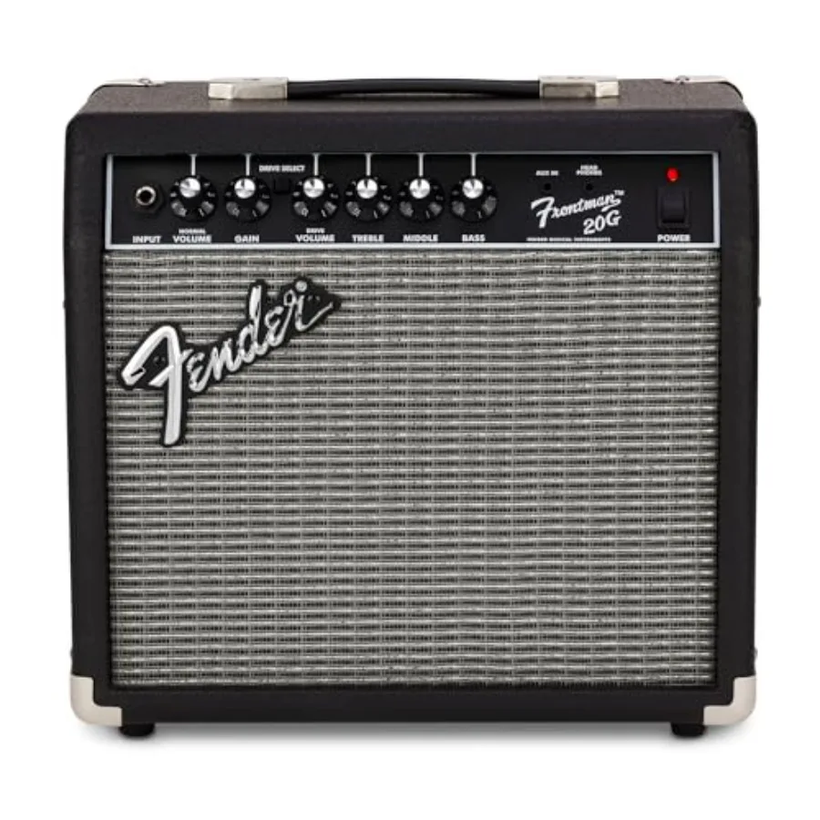 

Frontman 20G Guitar Amp 20 Watts with 2-Year Warranty and 6 Inch Special Design Speaker Ideal for Practice Sessions Small Venue