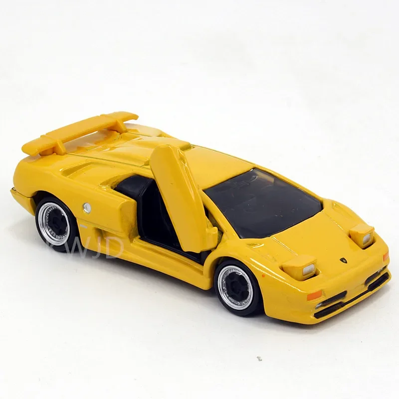 TAKARA TOMY-Modèle de voiture moulé sous pression en alliage pour enfants, boîte noire phare, jouet Lamborghini Di Abro SV, cadeau d'anniversaire, 1:64, TP15