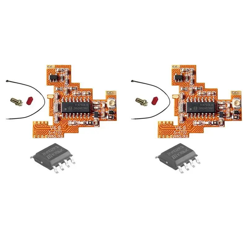 T64C! 2X SI4732 V6.8 FPC Module with 2M Expansion Chip for Quansheng UVK5 K6 Shortwave Full Band Single Sideband Reception