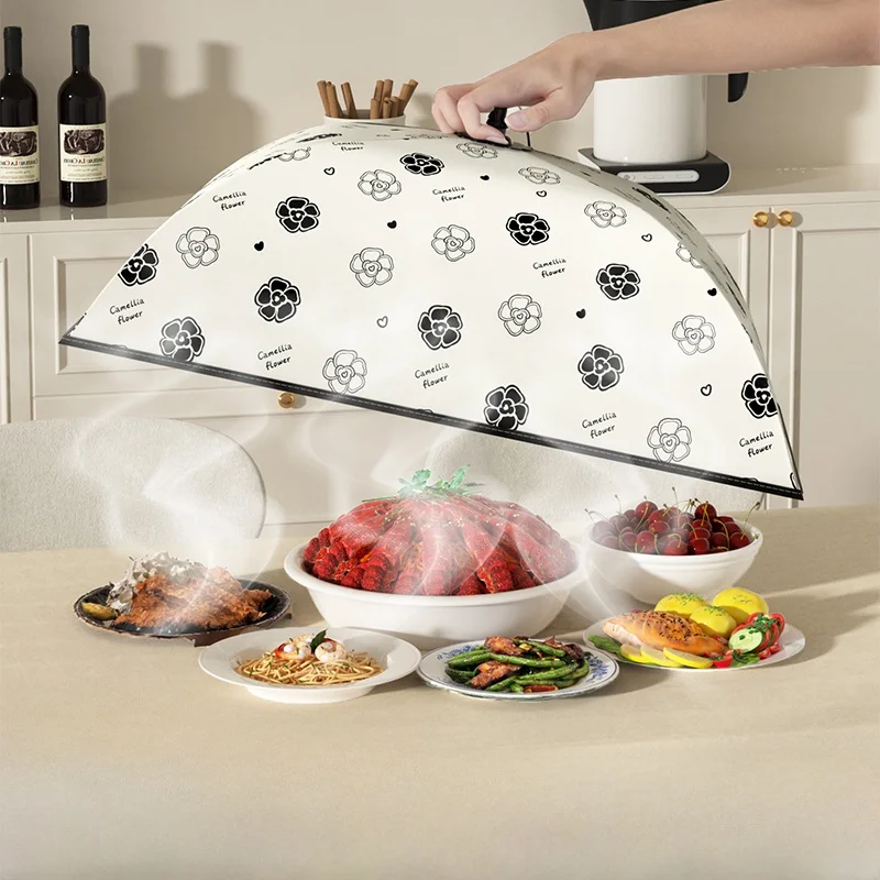 

Thickened Insulated Food Cover Home Use Stackable Dustproof Leftovers Cover New 2024 Winter Kitchen Essential Dish Cover