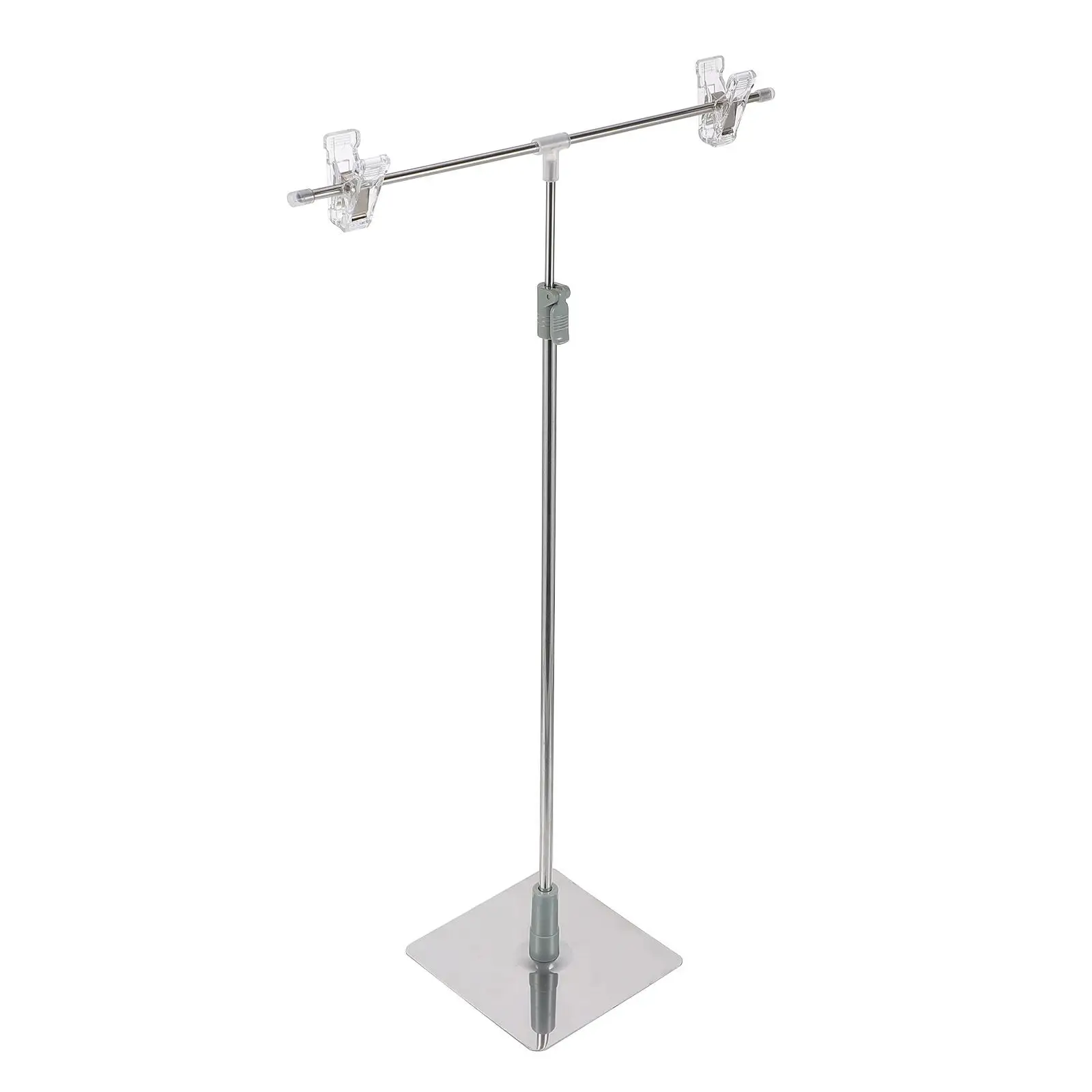 

T Frame Poster St Metal Height Adjustable Display Rack for Signs Advertising Compact Storage Easy Installation