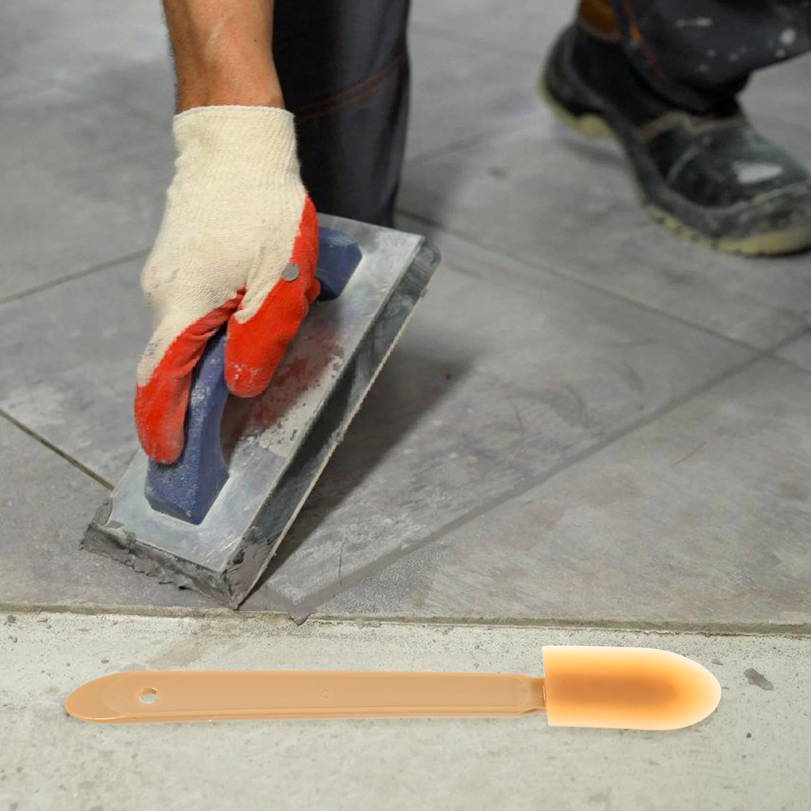 2 قطعة أداة مكشطة الثقيلة البلاستيك السد قضيب تمديد مقبض قبضة للجدران الطابق الجص أدوات السد التشطيب أداة