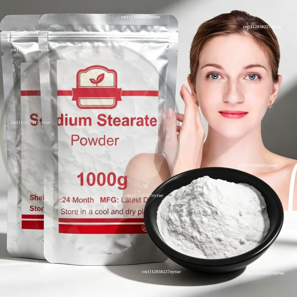 High Quality Sodium Stearate Powder For Skin Care Emulsifier、Surfactant、Softener Cosmetics Raw Material