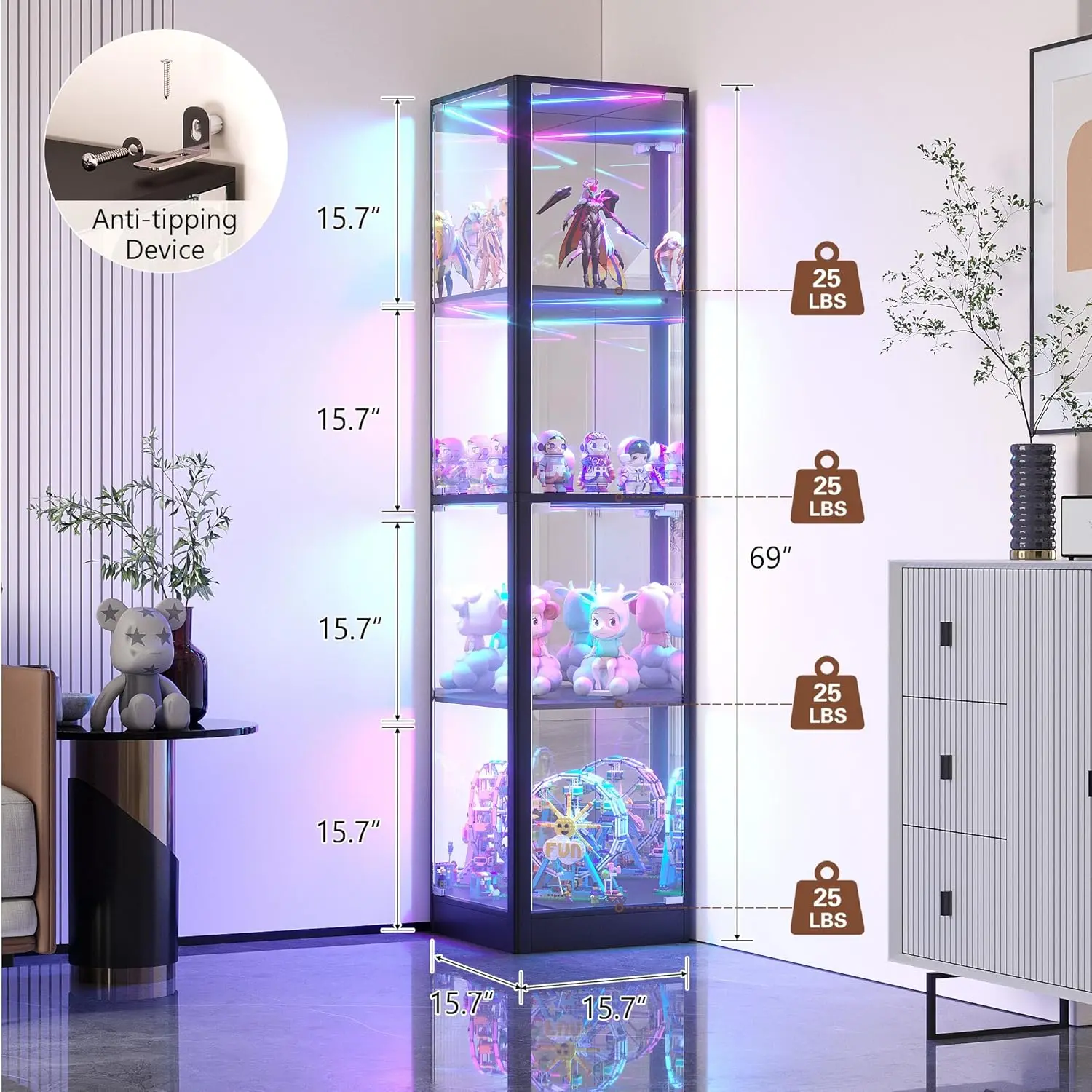 Thumbnail 2 - #5 New Glass Display Cabinets Arrivals