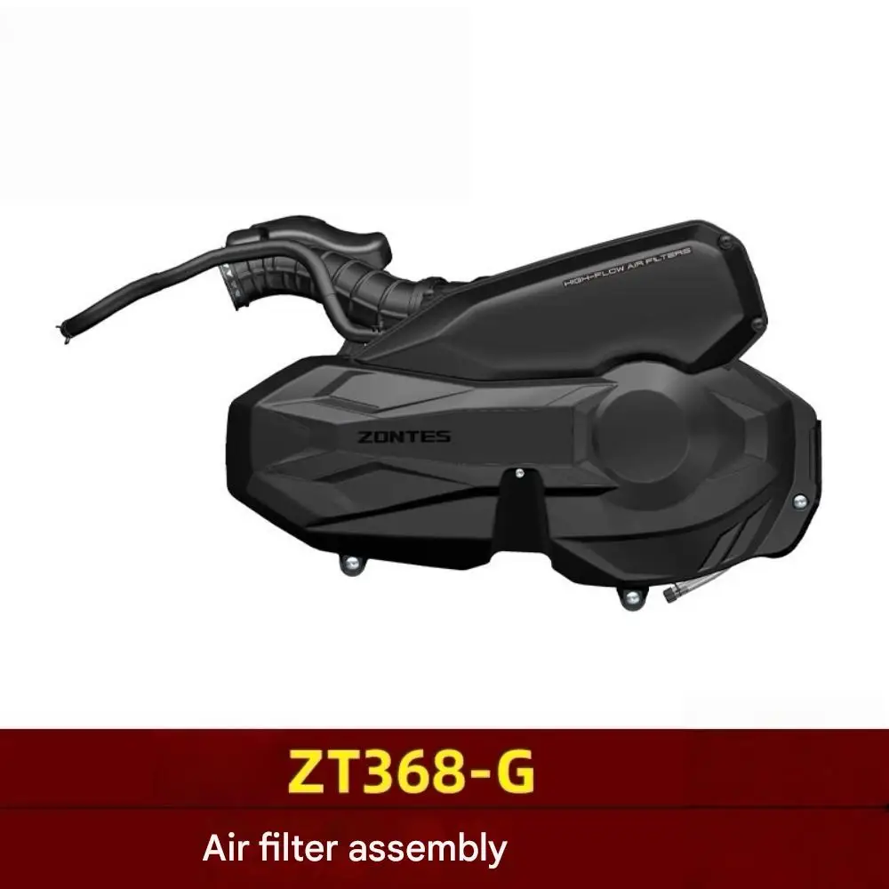 Air filter decorative cover rear cover sponge pad ZONTES 368G resonant cavity mounting bracket intake air temperature sensor