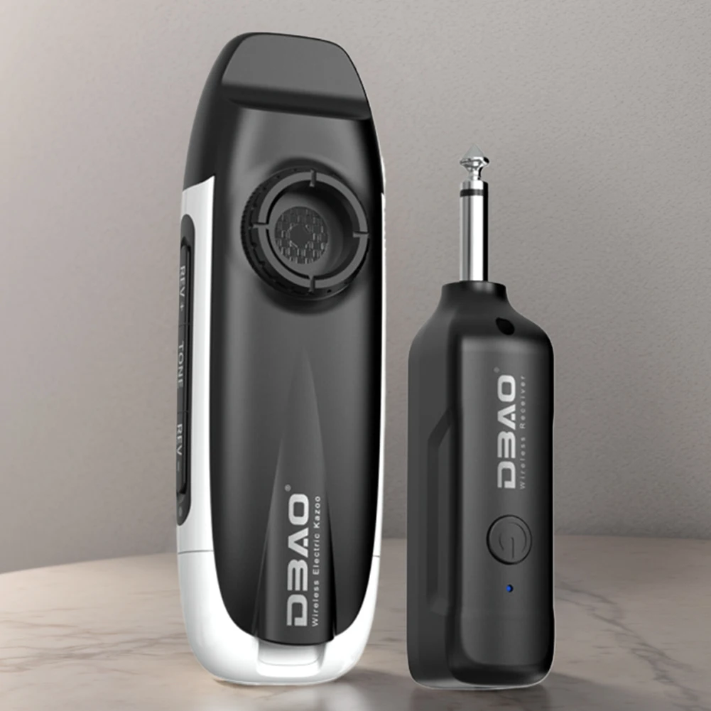 

Professional Kazoo Bluetooth-Compatible Mini Kazoo Musical Instruments USB Charging Smart Kazoo for Connecting Speaker