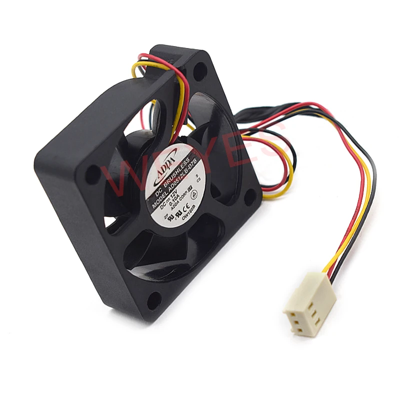 Ventilador de refrigeración de tres líneas, Original para AD0512LB-D7B DC12V 0.10A