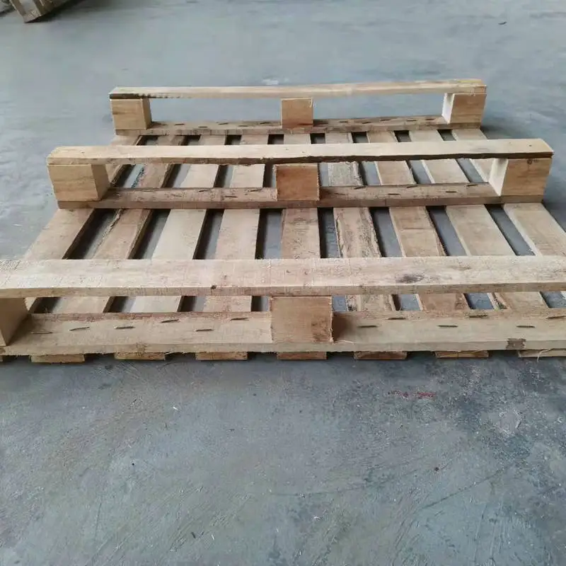 Piattaforma di carico del Pallet dello scaffale del magazzino della stuoia del pavimento della pila a prova d'umidità logistica del bordo del Pallet di legno solido del carrello elevatore