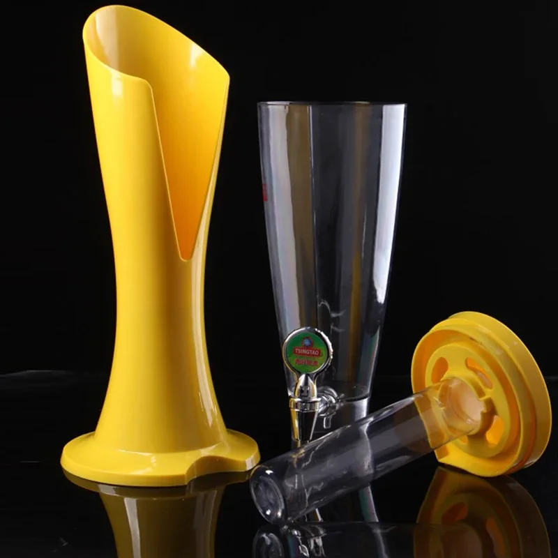 220 v Elektrische 3 Liter Wein Kanone Wein Rack Bier Getränke Maschine Kaltes Getränk Maschinen Saft Container Mit Eiszapfen lichter Party B