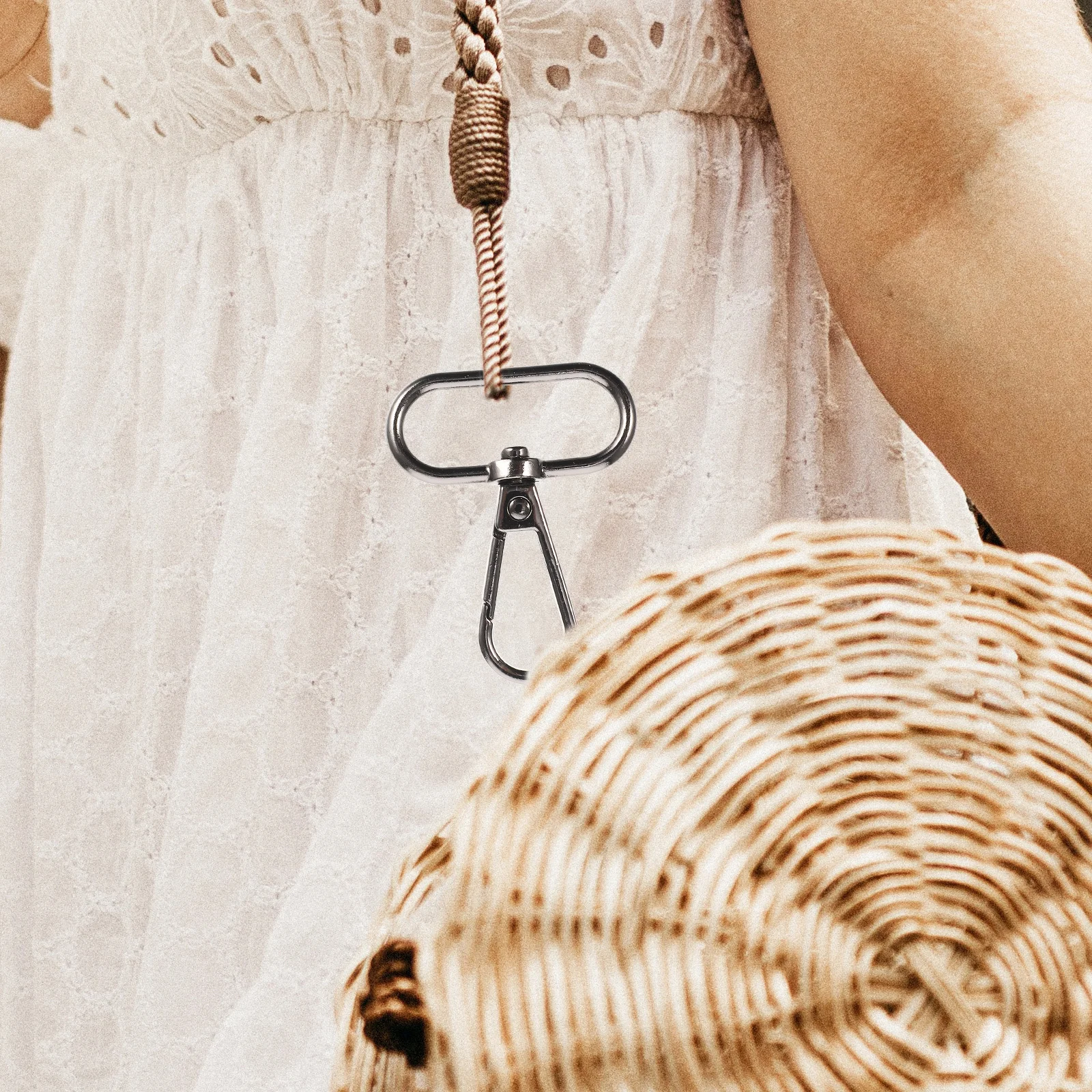 

15Pcs Swivel Lobster Clasps Alloy Metal DIY Necklace Bracelet Clasps Jewelry Making Supplies Swivel Hooks Lobster Keychain