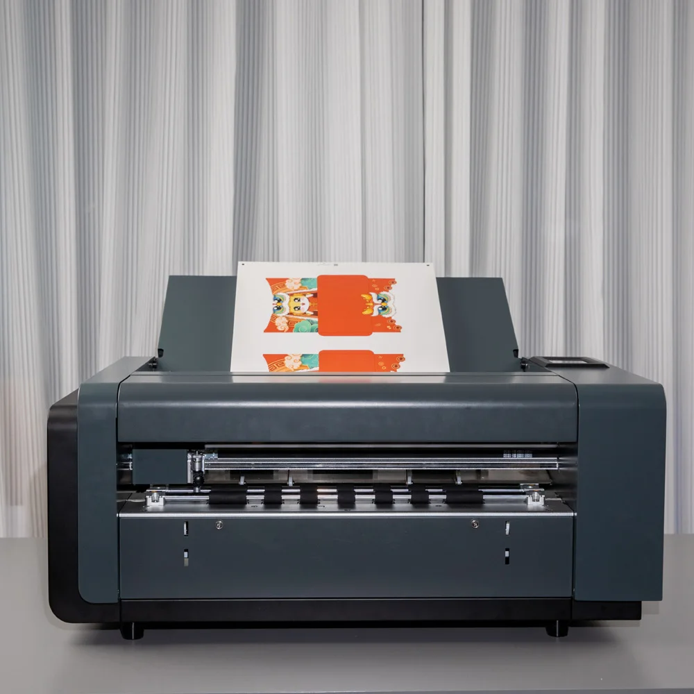 Motor Automatic Feeding Label Cutting Plotter High Speed Sticker Die Cutting Machine