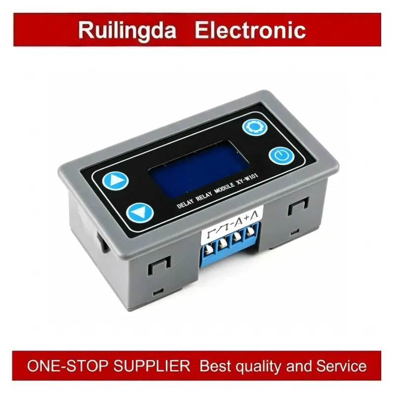 XY-WJ01 Delayed Power off Trigger Delayed Cycling Timer Circuit Switch Relay Module One Channel Delayed Switching Control