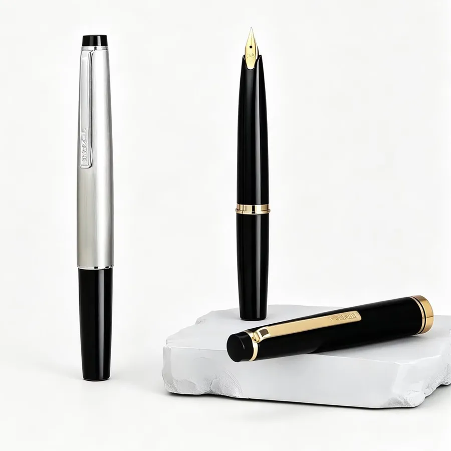 JINHAO 59 Fountain Pen EF F Hooded Nib Fountain Pens Luxury Elegant Pens Writing PK 80 Stationery Office School Supplies