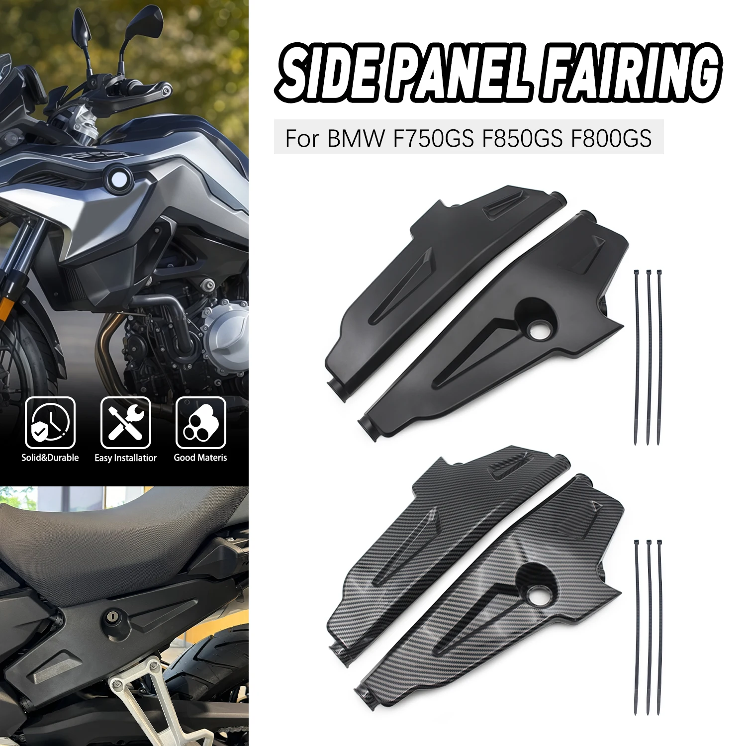 

Frame Side Fairing For BMW F 850GS F 800GS F 750GS Motorcycle Accessories Frame Decorate Cover Cover Plate Mudguard Infill Set