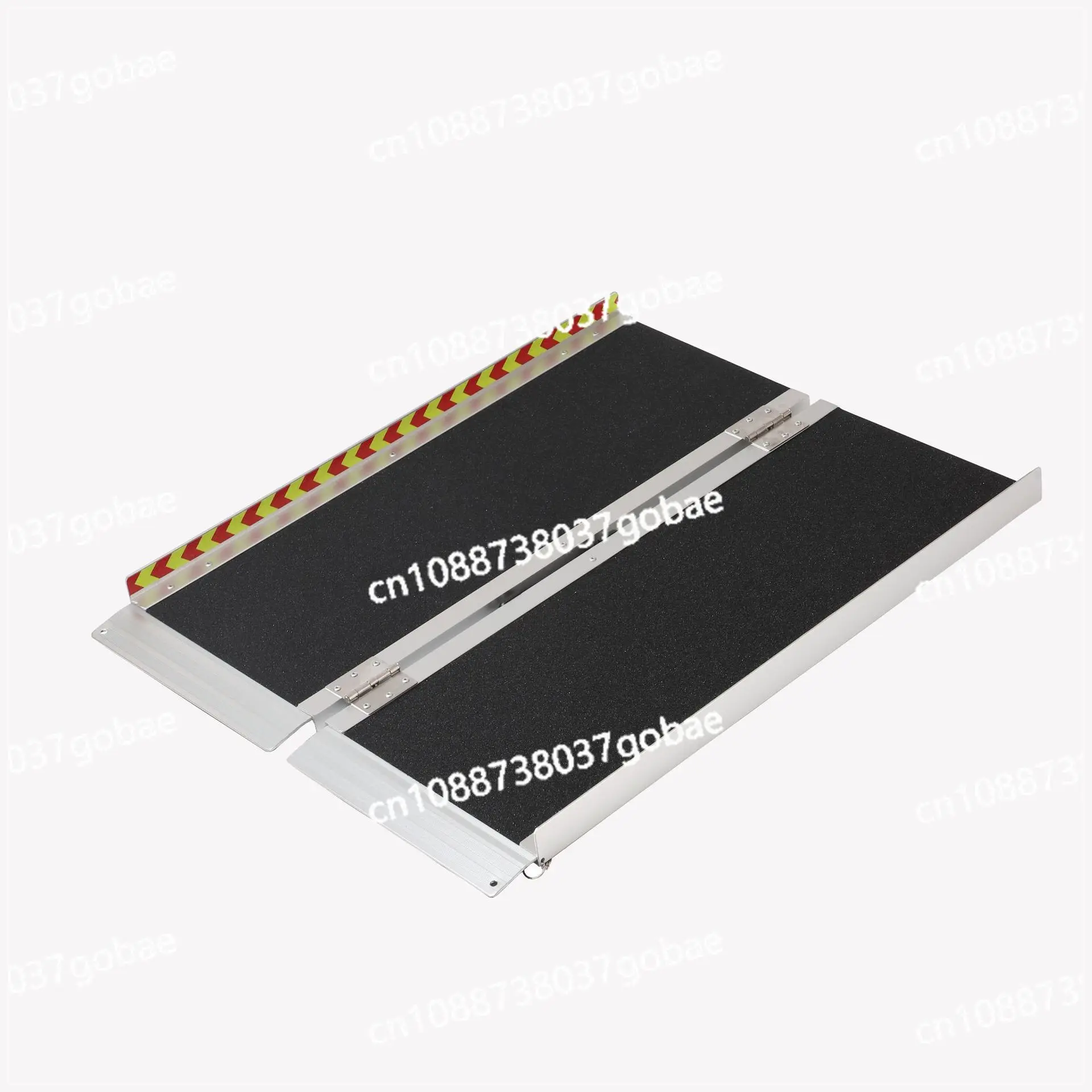 Outdoor Indoor Wheelchair Steps Stairs Ramp Portable Folding  Plate Aluminum Alloy  Plate