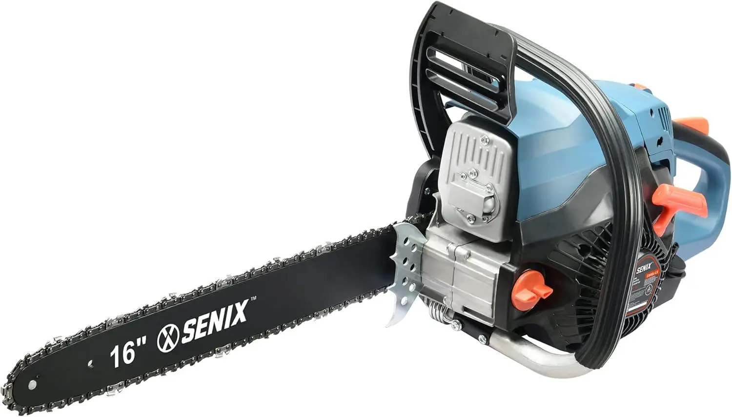 

16" Gas Chainsaw 46cc Gas Powered Chainsaws, Cordless Chain Saw for Wood Cutting and Tree Trimming, 3.5-HP, Loop Handle, CS4QL-L