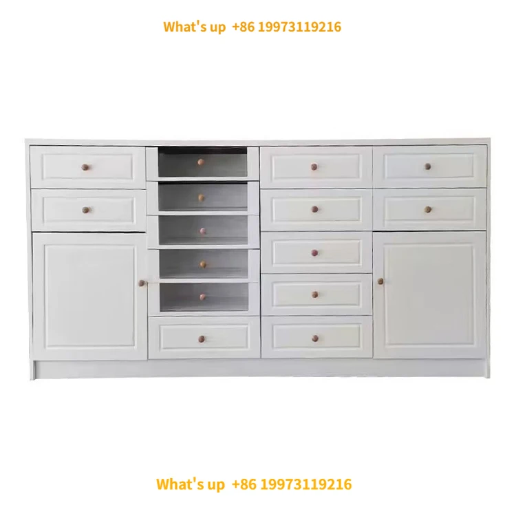 2026 Factory Cus tom Luxur  Jewelry Store Furniture Display Cabinet Cosmetics Display Cabinet