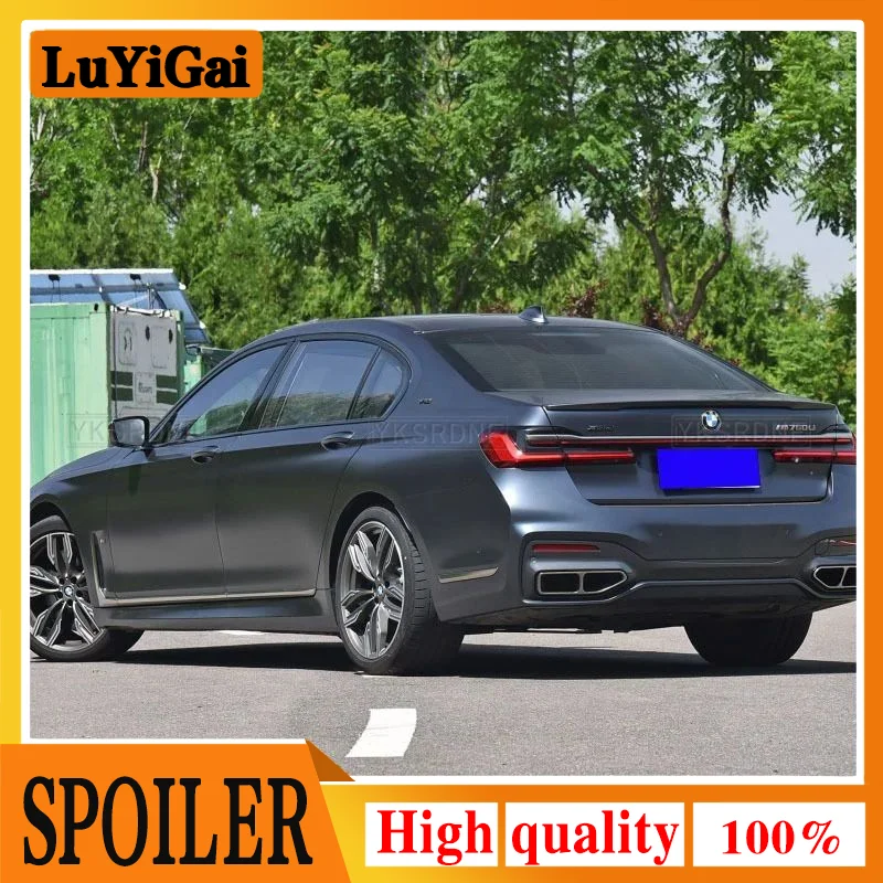 YKSEDNF ABS Racing Heckspoiler Flügelfarbe Lippe P-Stil für BMW G11 G12 7er 740i 750i Limousine 2016