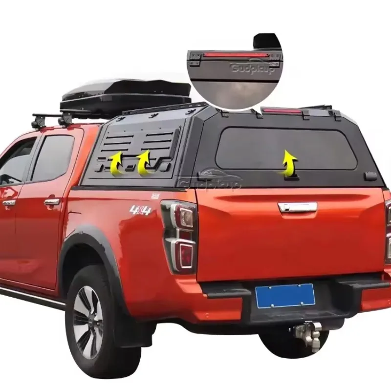 Benext Retrac Tonneau Cover for Ram 1500 Aluminum Truck Canopy Topper Camper Hardtop Pickup Wing