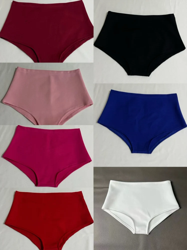 Pole Dance Shorts Sexy Mid-Rise Bodycon Shorts Female Dj Singers Performance Clothes Nightclubs Bar Dancewear Jazz Outfit 4746