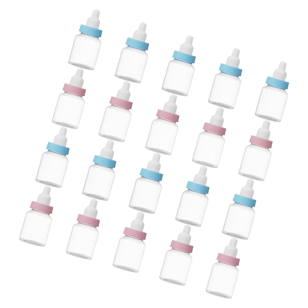 

20 Pcs Baby Bottle Boxes for Baby Shower Party Favors Full Month Birthday Gifts Containing C ies Chocolates Small