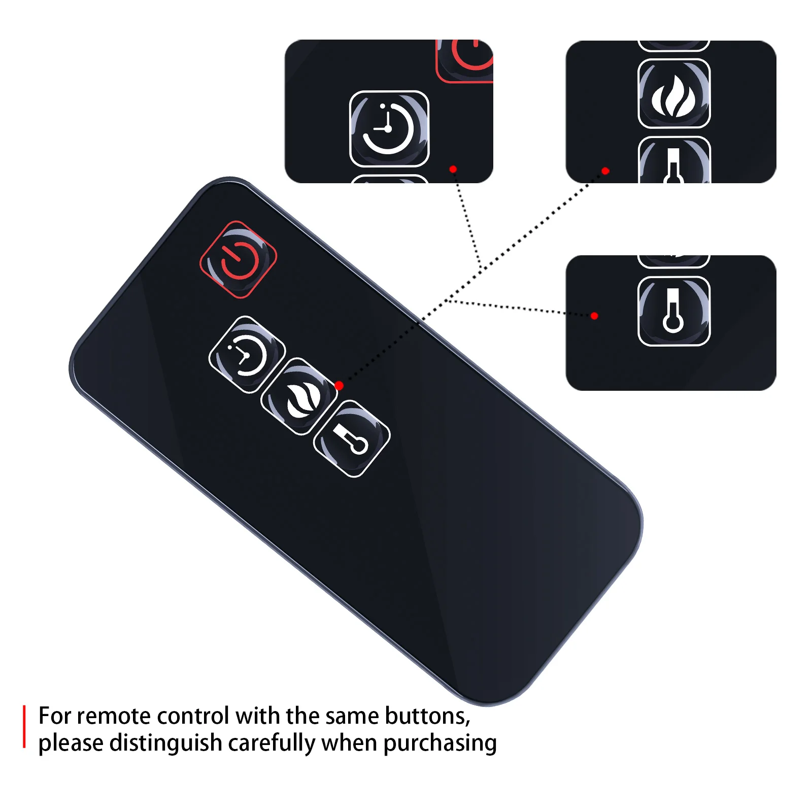 Новый пульт JY-3B для приятного очарования EF33510AS-15 18-751-204-Y Каминный обогреватель