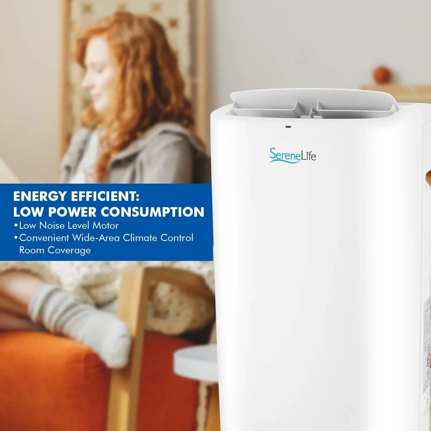 Ar condicionado portátil com desumidificador e modos de ventilador embutidos, unidade compacta de resfriamento Home A/C, 14.000 BTU, inclui kit para montagem em janelas