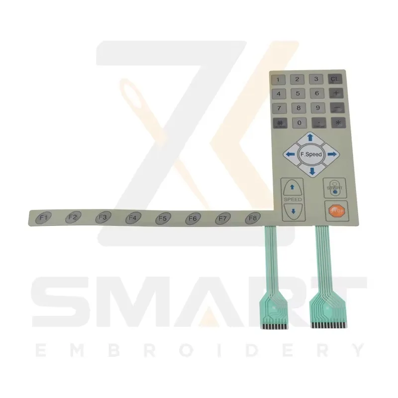 SWF Embroidery Machine Parts Keypad Control Panel Membrane Keyboard For D G