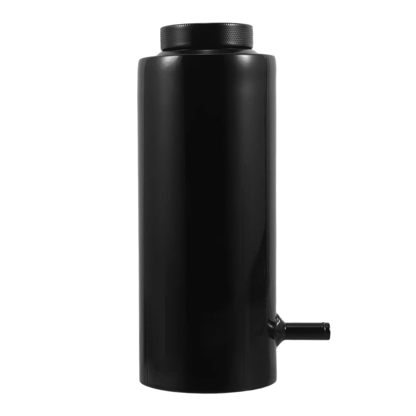 

800 мл алюминиевый резервуар для охлаждающей жидкости, черный перелив радиатора, универсальный расширительный бак системы охлаждения, бутылка радиатора автомобиля