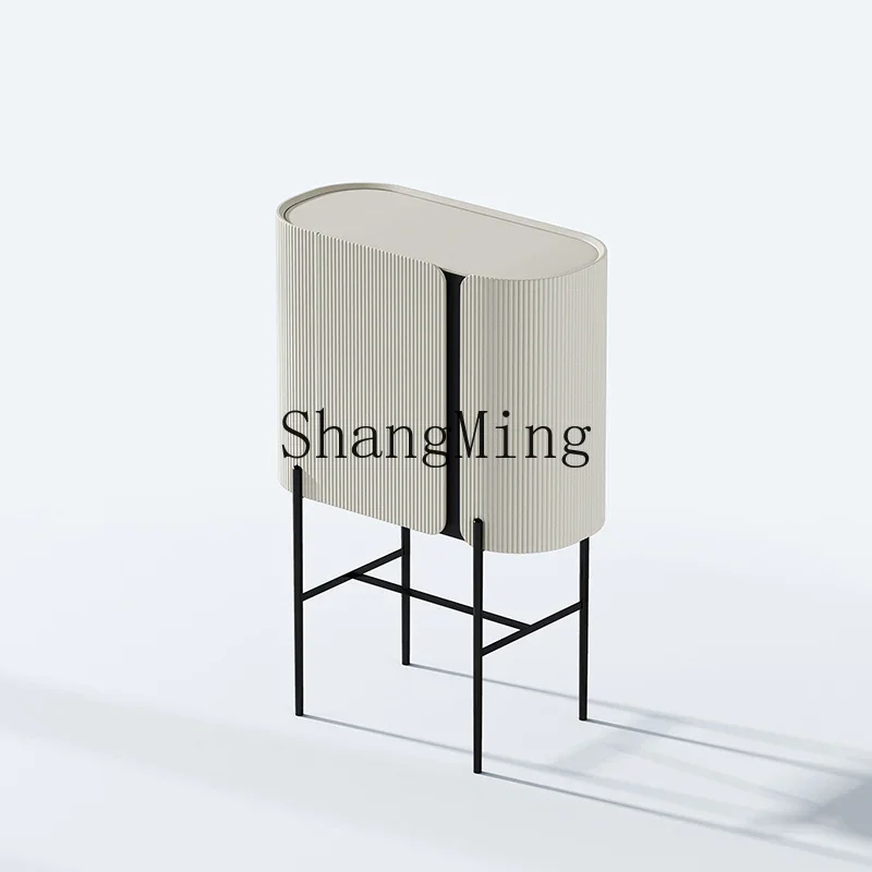 CL light luxury modern simple high-end sense bucket cabinet living room home decoration storage storage side cabinet