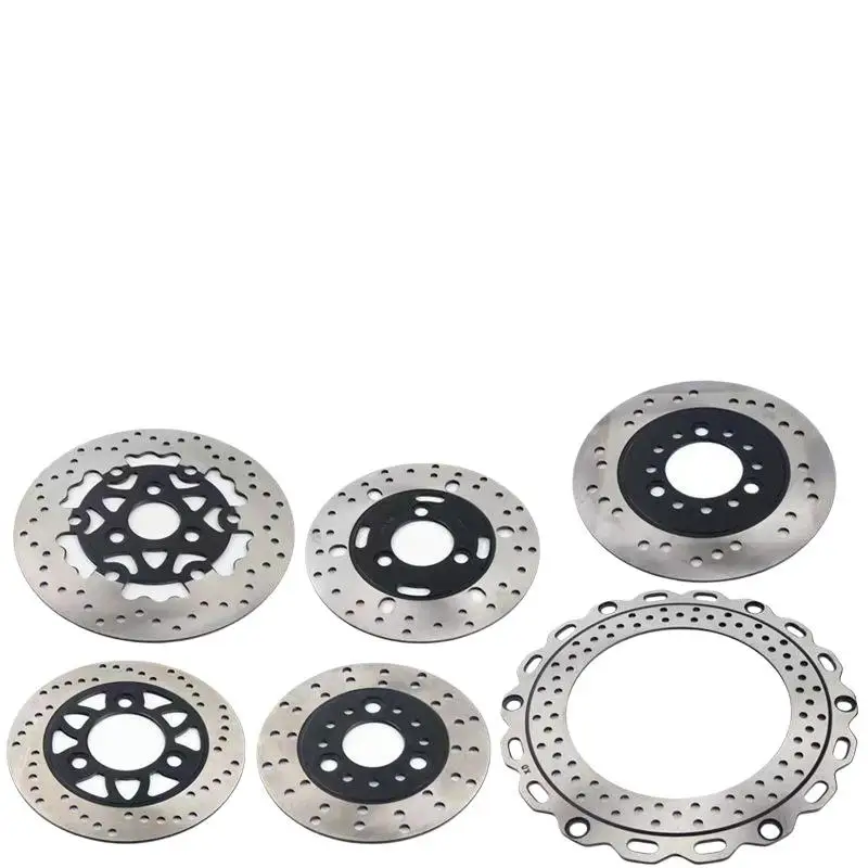 E Motorcycle Brake Disc High Temperature Resistance Standard Size Part for E Scooter E Bike Repair Replacement Upgrade