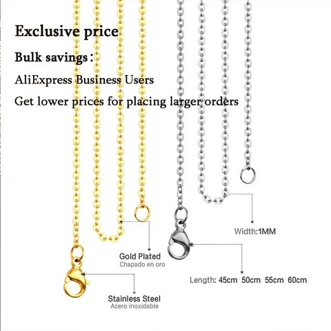 LUXUSTEEL Цепи из нержавеющей стали, 10 шт. - Долговечность и стиль — фото модели