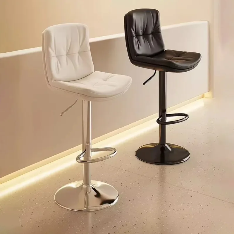 프리미엄 뷰티 바 의자 럭셔리 북유럽 현대 간단한 바 의자 편안한 조절 가능한 높이 Taburetes De Bar 홈 가구