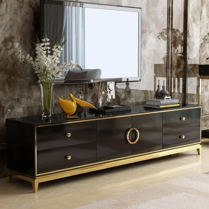 

Тумба под телевизор из нержавеющей стали, простая, современная, напольная, для малогабаритных квартир, с возможностью индивидуального заказа