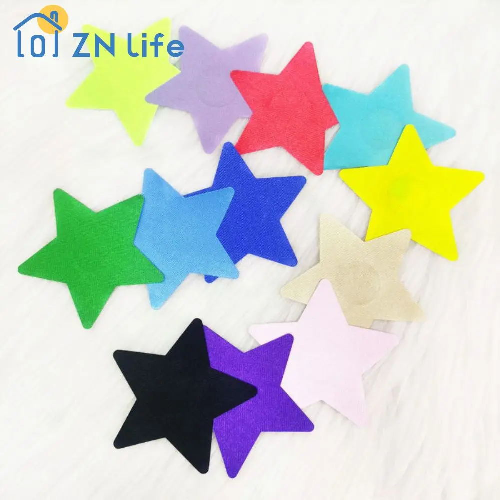 Chest Pad Star Shape Breathable Sexy 1pair Intimates Accessories Chest Stickers Invisible Disposable Colorful For Women