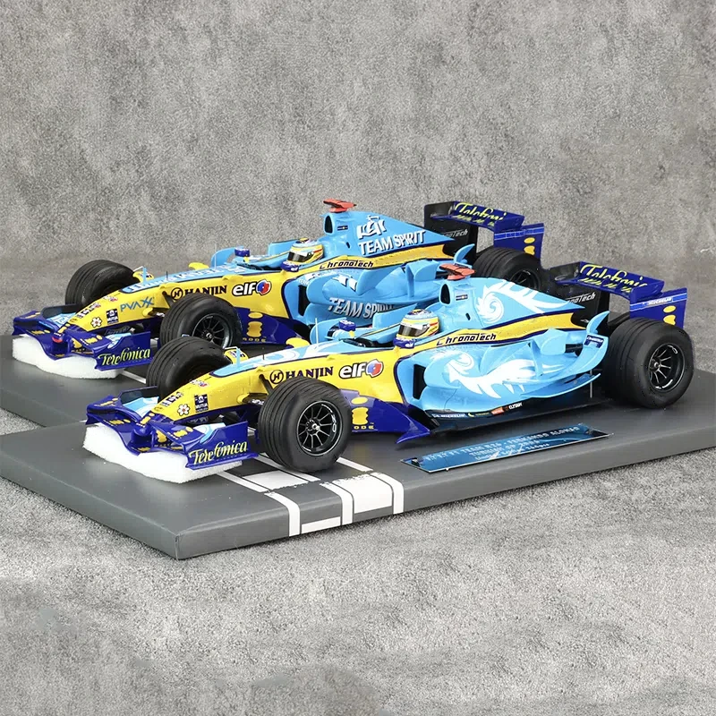 Minichamps 1:18 F1 R26 Alonso Brazil 2006 /Turkey Station Simulation Limited Edition Resin Metal Static Car Model Toy Gift